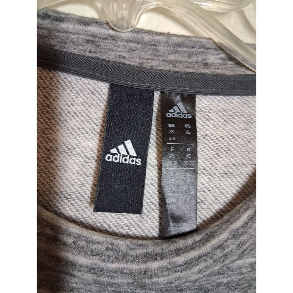 Adidas Tank Top Workout Activewear Gym Athletic Running Gray Women's Size XS - Picture 5 of 7